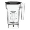 Blendtec 75 oz FourSide Commercial Jar - Four-Sided Replacement Blender Jar - Compatible with Most Blendtec Blenders - 32 oz Blending Capacity - Clear view 1