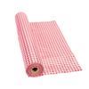 Fun Express Red Gingham Tablecloth Roll (100 ft) - VBS Vacation Bible School Supplies/Decor view 1