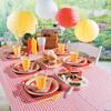 Fun Express Red Gingham Tablecloth Roll (100 ft) - VBS Vacation Bible School Supplies/Decor view 2