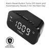 Timex Alarm Clock with Large Display, Digital Alarm Clock for Bedroom Includes 120V Universal Power Adapter (T121B - Black) view 4