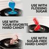 Nostalgia Cotton Candy Machine - Retro Cotton Candy Machine for Kids with 2 Reusable Cones, 1 Sugar Scoop, and 1 Extractor Head  Retro Red view 3
