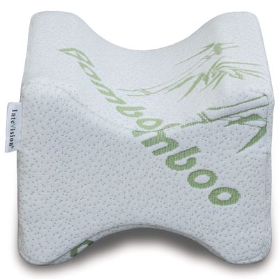 InteVision Knee Pillow - Provides Optimal Spinal Alignment to Help Reduce Lower Back, Leg, Hip, Ankle, or Joint Pain