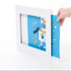 Articulate Gallery Single Children's Art Frame, 9 x 12, an award-winning slot sided picture frame for the instant display of 2D and 3D childrens artwork view 1