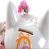 HY Maneki Neko - Big Japanese Lucky Cat with Abacus, Ornately Decorated Porcelain view 4