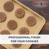 Nordic Ware Heirloom Cookie Stamps (Set of 3), Sturdy Cast Aluminium Cookie Stamp Set, Cookie Press Set Made in the USA, Sturdy and Durable Biscuit Maker Press Set view 2