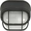 Craftmade Z396-TB Bulkhead Outdoor Marine Flush Mount Ceiling Lighting, 1-Light 60 Watt (5"W x 9"H), Matte Black view 1