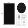 Cotton Craft - 8 Pack - Euro Cafe Waffle Weave Terry Kitchen Towels - 16x28 Inches -Black - 420 GSM quality -Ringspun 2 Ply Cotton - Highly Absorbent Low Lint - Multi Purpose view 2