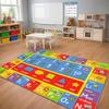 KC Cubs: Educational Rug: ABC Alphabet, Numbers & Shapes - 3x5' Playmat - Interactive Play, Activity Area Carpet, Bedroom-Classroom, Baby-Toddler-Kids view 1