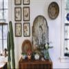 Creative Co-Op Green Antiqued Pewter Mantel Clock view 4