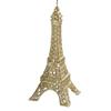 Ornament - Eiffel Tower - Gold Glittered Acrylic Ornament view 1
