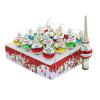 Kurt Adler Miniature Ornaments and Treetop, Set of 16 view 1