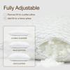 Coop Home Goods Original Adjustable Pillow, King Size Bed Pillows for Sleeping, Cross Cut Memory Foam Pillows - Medium Firm Back, Stomach and Side Sleeper Pillow, CertiPUR-US/GREENGUARD Gold view 2