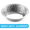 MontoPack Disposable 5" Aluminum Foil Pie/Tart Pan (50 Pack) | 5 Inch Round Cake Pan for Baking Personal Mini Pies, Homemade Cakes & Quiche | Oven Safe Foil Tins Easily Stack & Store, Freeze & Reheat view 2
