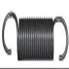 Replacement Recliner Sofa Sectional Mech Mechanism Back Assist Tension Spring 3 1/4 inch Medium Tension view 1