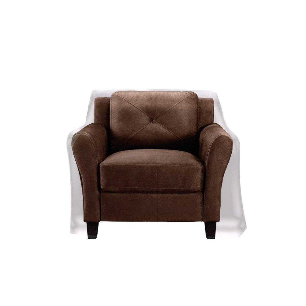 Covers For The Home Clear Vinyl Furniture Protector - Chair/Recliner Cover - 36" W x 40" D x 42" H Rear, 25" H Front