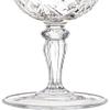 Lorren Home Trends Siena Collection Crystal White Wine Glass with Gold Band Design, Set of 4,6 fl oz view 3