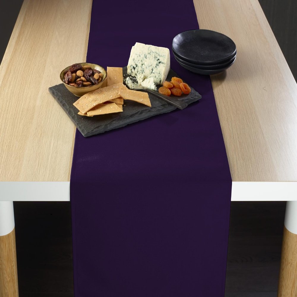 Purple Milliken Signature Table Runner 12" x 72"