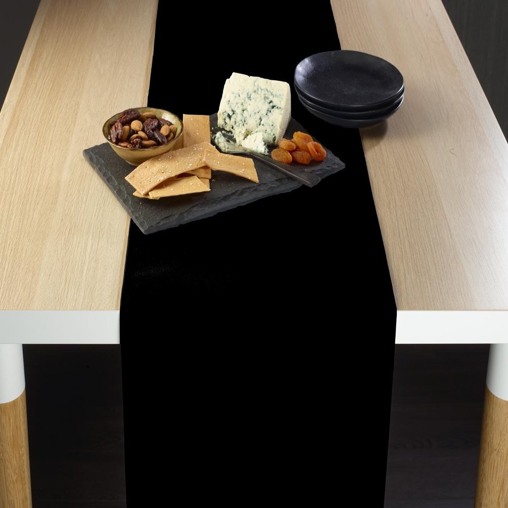 Black Milliken Signature Table Runner 14" x 108"