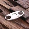 Teals Prairie & Co. Personalized Stainless Steel Cigar Holder with Whiskey Flask and Cutters view 3