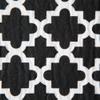 DII Fridge & Shelf Liner Collection Non-Adhesive, Cut to fit, Machine Washable, 12x20, Black Lattice, 2 Piece view 2