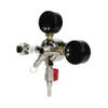 HFS(R) Heavy-Duty Double Gauge CO2 Regulator - Chrome Plated, Tool-less Flow Adjustment, 0-60PSI Adjustable Pressure, Auto-Safety, Draft Beer Homebrew System for CGA-320 Valve Tanks view 4