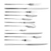 Fortessa Lucca Faceted 18/10 Stainless Steel Flatware Espresso Spoon, Set of 12 view 4
