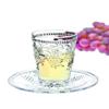 Crystal Kiddush Cup and Saucer view 1
