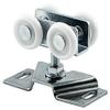 Slide-Co 164719 Pocket Door Roller and Bracket with Four 1-Inch Nylon Wheels view 1
