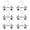 Adjustable Stainless Steel Shoe Rack Pants Folder Multi-Functional Portable Travel Laundry Washing Machine Rack Hooks Socks Clip Boot Hanger Set of 6 (6) view 1