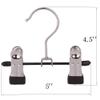Adjustable Stainless Steel Shoe Rack Pants Folder Multi-Functional Portable Travel Laundry Washing Machine Rack Hooks Socks Clip Boot Hanger Set of 6 (6) view 3