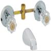 MINTCRAFT GU-TQOB015CP Tub Only 2 Handle, Chrome view 1