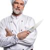 KUMA 8-Inch Multipurpose Chef Knife, razor sharp stainless steel blade, ergonomic handle for precision cutting, gift-ready for foodies view 2