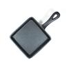 Old Mountain Square Single Serve Cast Iron Skillet - Preseasoned Set of 6 view 2
