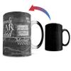 Morphing Mugs Harry Potter - Marauder's Map - Black and White - I Solemnly Swear - Mischief Managed - One 11 oz Color Changing Ceramic Mug  Image Revealed When HOT Liquid Is Added! view 1