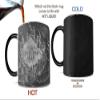 Morphing Mugs Harry Potter - Marauder's Map - Black and White - I Solemnly Swear - Mischief Managed - One 11 oz Color Changing Ceramic Mug  Image Revealed When HOT Liquid Is Added! view 3