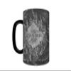 Morphing Mugs Harry Potter - Marauder's Map - Black and White - I Solemnly Swear - Mischief Managed - One 11 oz Color Changing Ceramic Mug  Image Revealed When HOT Liquid Is Added! view 4