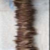 Espresso Brown Designer Cords Shantung Dupioni Silk Chandelier Chain Cover 6 ft Long view 2