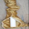 Espresso Brown Designer Cords Shantung Dupioni Silk Chandelier Chain Cover 6 ft Long view 4