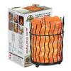 Himalayan Glow Pillar style Salt Basket Lamp with salt chunks, Himalayan Salt lamp with Touch Dimmer Control, Amber Glow, Idle for Home, Offices, and Dorm Decor view 1