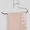 Blanket Hangers Set of 6 Heavy Duty Stainless Steel Hanger with Black Vinyl Nonslip Coating - Great for Closet Storage of Quilts, Comforters, Bedding, Table Cloths, Towels, Rugs and Sleeping Bags view 4
