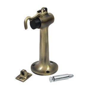 Deltana DSF630U5 6" Solid Brass Floor Mount Bumper