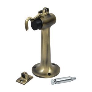 Deltana DSF630U5 6" Solid Brass Floor Mount Bumper