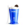 ZOKU Original Slush and Shake Maker, Compact Make and Serve Cup with Freezer Core Creates Single-Serving Smoothies, Slushies and Milkshakes in Minutes, BPA-free, Blue view 1