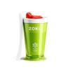 ZOKU Original Slush and Shake Maker, Compact Make and Serve Cup with Freezer Core Creates Single-Serving Smoothies, Slushies and Milkshakes in Minutes, BPA-free, Green view 1