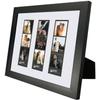 Photo Booth Frames -8 x 10 Photo Frame with Mat for Three Photo Booth Pictures Black 8x10 Photo Booth Frame 3 Pictures view 1