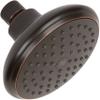 Shower Head Water Saver Black - The 4 Inch High Flow Wall Mount Bathroom Showerhead Nozzle For Low Water Pressure Showers, 2.5 GPM - Oil-Rubbed Bronze view 1