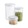 Lustroware Airtight Food Storage Container with Screw Top Lid, Measurement Marks, BPA-Free, Microwave & Dishwasher Safe Canister, Kitchen Pantry, Refrigerator Organizer (51 oz, 1,500ml) view 4