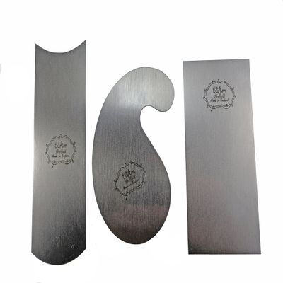 Clifton UK Cabinet Scrapers Set with Gooseneck, Rectangle & Curved
