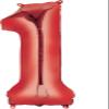 Elmo Sesame Street #1 1st First Birthday Party Supply Balloon Mylar Latex Set view 3