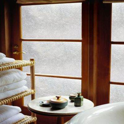 Artscape Rice Paper | Decorative Privacy Window Film with Textured Glass Pattern | Non-Adhesive & UV Protection | Easy to Apply & Removable | 36 x 72 Inches | Made in USA